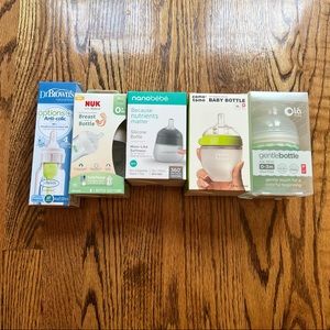 Brand new baby bottles